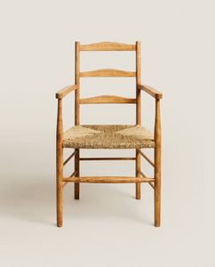 Ash And Jute Chair With Arm Rests offers at $329 in ZARA HOME