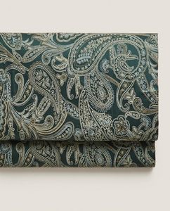 Paisley Sateen Flat Sheet offers at $59.9 in ZARA HOME