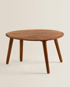 Beveled Wooden Table offers at $169 in ZARA HOME