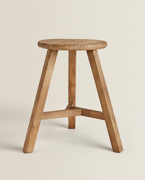 Recycled Wood Stool deals at $119