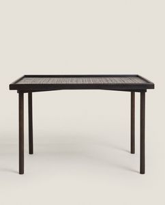 Square Mango Wood Center Table offers at $169 in ZARA HOME