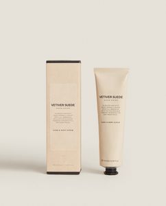 (3.38 Oz) Vetiver Suede Hand And Body Scrub offers at $25.9 in ZARA HOME