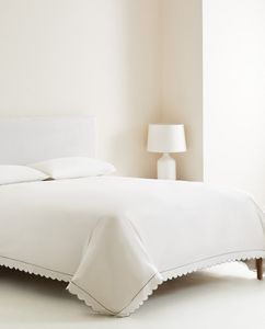 DUVET COVER WITH PIPING offers at $109 in ZARA HOME