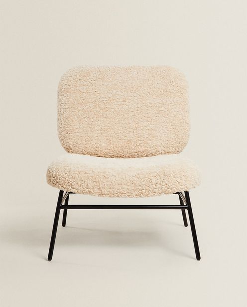 Faux Shearling Chair deals at $299
