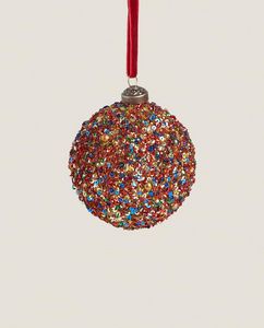 Multicolored Christmas Ornament offers at $9.9 in ZARA HOME
