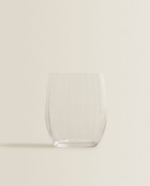 Bohemia Crystal Tumbler With Lines deals at $6.9