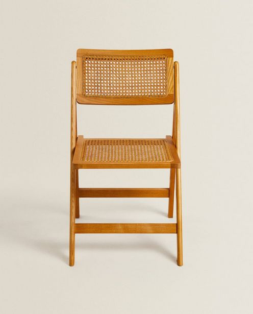 Rattan And Wood Folding Chair deals at $159