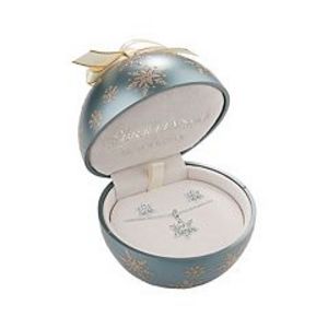 Brilliance Crystal Snowflake Pendant & Stud Earring Set in Ornament Gift Box offers at $19.99 in Kohl's