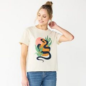Women's Sonoma Goods For Life® Relaxed Graphic Tee offers at $4 in Kohl's
