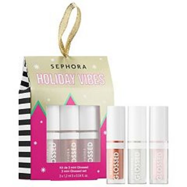 SEPHORA COLLECTION Mini Holiday Vibes Glossed Lip Gloss Set deals at $8