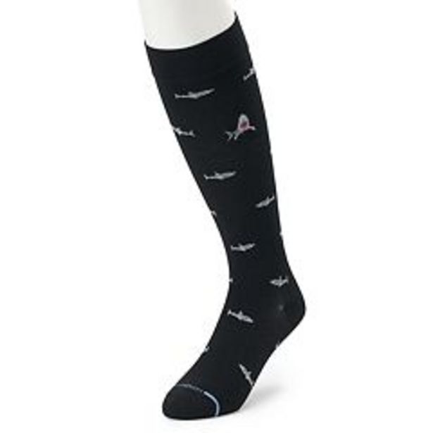Men's Dr. Motion Shark Compression Over-The-Calf Socks deals at $6
