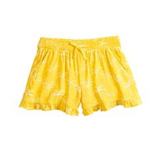 Girls 4-20 SO® Smocked Waistband Ruffled Shorts in Regular & Plus Size deals at $4.8