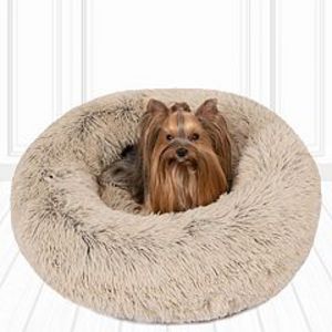 Madison Park Coco Faux Fur Self Warming Indoor Round Pet Donut Cuddler offers at $94.99 in Kohl's