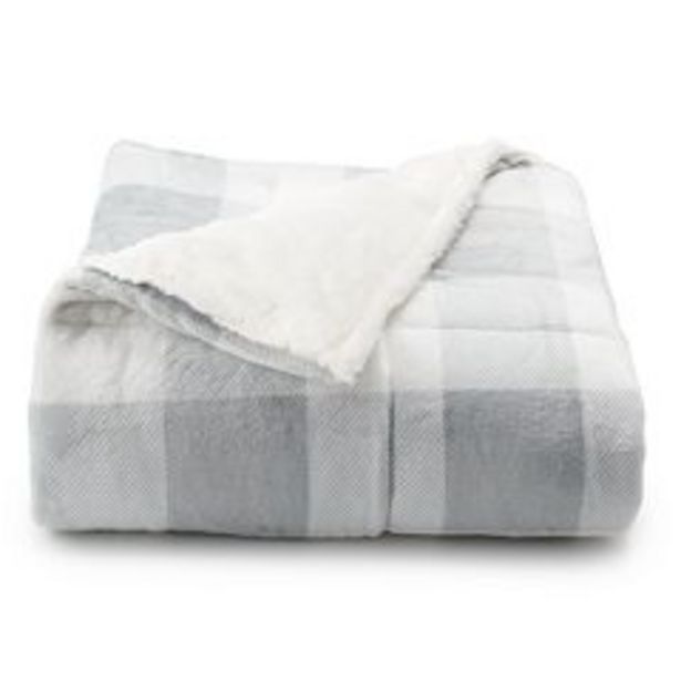 Cuddl Duds® Cozy Soft Plush to Faux Fur Throw deals at $34.99
