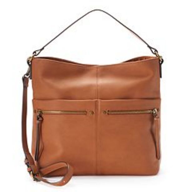 Sonoma Goods For Life® Sondra Dual Zip Hobo Bag deals at $40