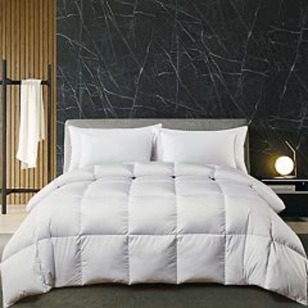 Hotel Suite White Goose All Seasons Comforter offers at $139.99 in Kohl's