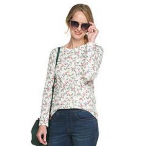Women's Croft & Barrow® Essential Long-Sleeve Crewneck Tee offers at $11.99 in Kohl's