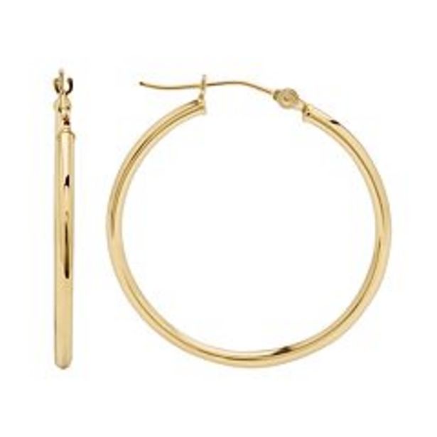 Everlasting Gold 10k Gold Hoop Earrings deals at $90