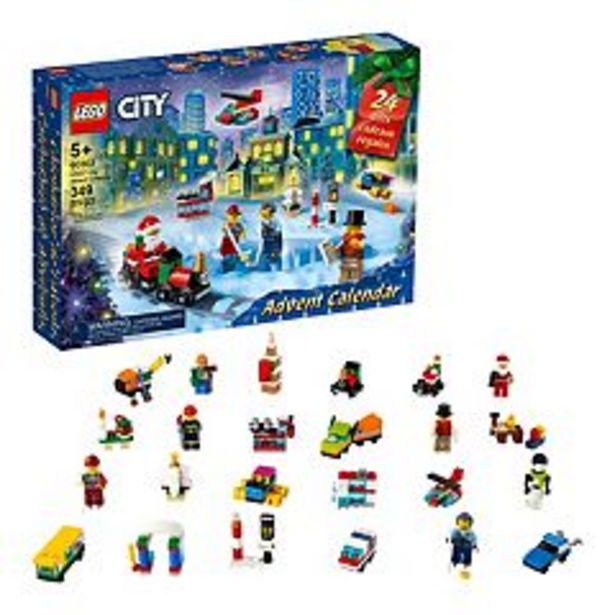 LEGO City Advent Calendar Building Kit 60303 (349 Pieces) deals at $8.99