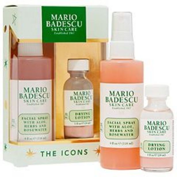 Mario Badescu The Icons: Drying Lotion & Rose Facial Spray Duo deals at $11.4