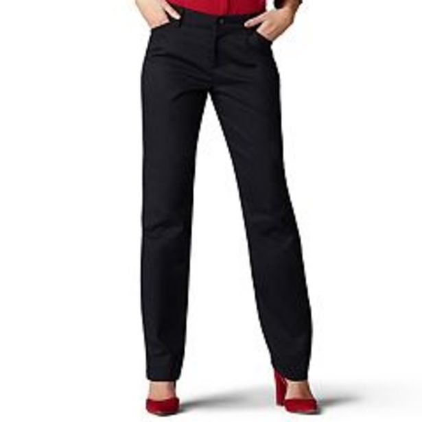 Women's Lee® Wrinkle-Free Relaxed Fit Straight-Leg Pants deals at $44