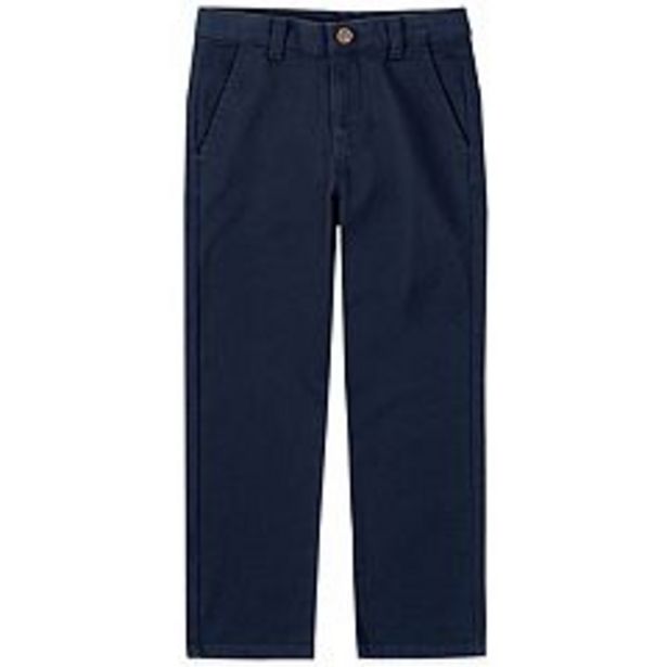 Boys 4-20 & Husky Chaps Flat Front Comfort Slim Fit Pants deals at $23.8