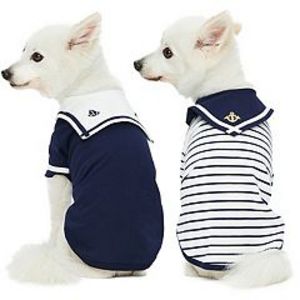 Blueberry Pet Sailor Suit Dog T-Shirts 2-Pack offers at $49.99 in Kohl's
