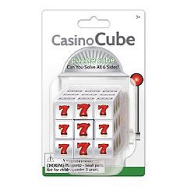 Casino Puzzle Cube deals at $2.49
