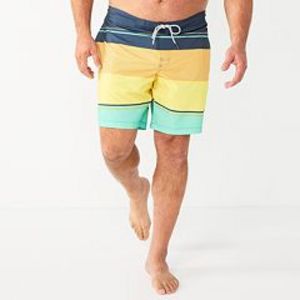 Big & Tall Sonoma Goods For Life® E-Board Swim Trunks offers at $16 in Kohl's