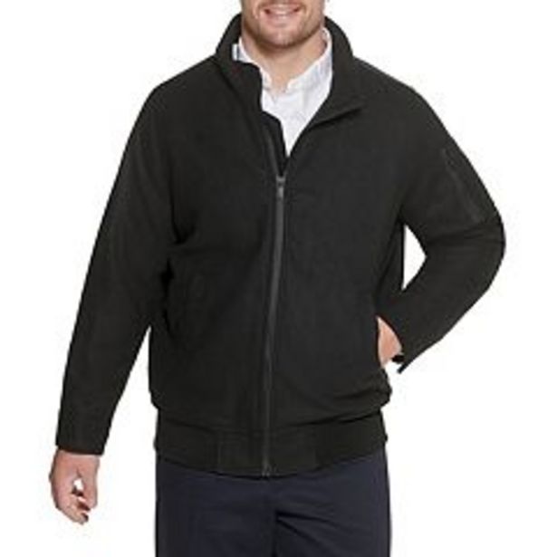Big & Tall Wool-Blend Stand-Collar Bomber Jacket deals at $180