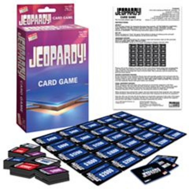 Jeopardy! Card Game by Endless Games deals at $2.99