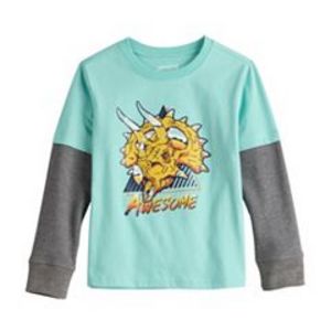 Boys 4-12 Jumping Beans® Thermal Sleeve Skater Graphic Tee offers at $3.6 in Kohl's
