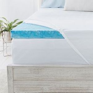 Serta® 3-inch Soothing Cool Gel Memory Foam Mattress Topper offers at $149.99 in Kohl's