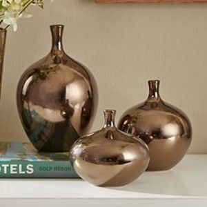 Madison Park Signature Ansen Metallic Decorative Vase 3-piece Set offers at $64.99 in Kohl's