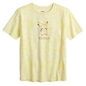 Boys 8-20 Sonoma Goods For Life® Pokemon Pikachu Kanji Tie Dye Graphic Tee offers at $6.48 in Kohl's
