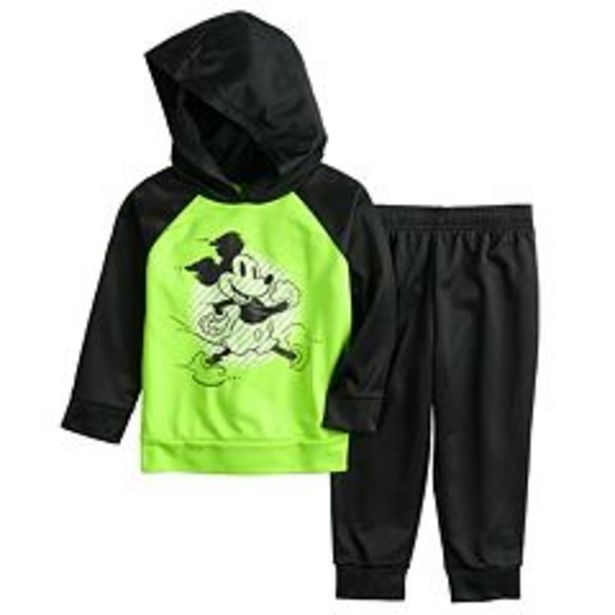 Disney Mickey Mouse Toddler Boy Active Hoodie & Joggers Set by Jumping Beans® deals at $21