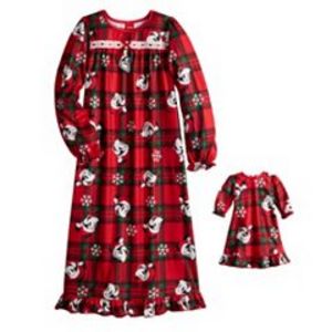 Disney's Mickey Mouse Girls 4-10 Jammies For Your Families® "Holiday Party Mickey" Nightgown Set offers at $7.6 in Kohl's