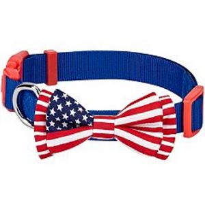 Blueberry Pet American Flag Bowtie Dog Collar offers at $19.99 in Kohl's
