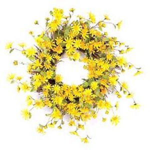 Melrose Artificial Daisy II Wreath offers at $79.99 in Kohl's