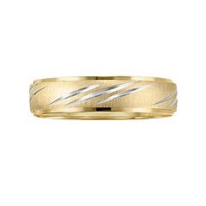 AXL 10k Gold Two Tone Men's Wedding Band offers at $420 in Kohl's