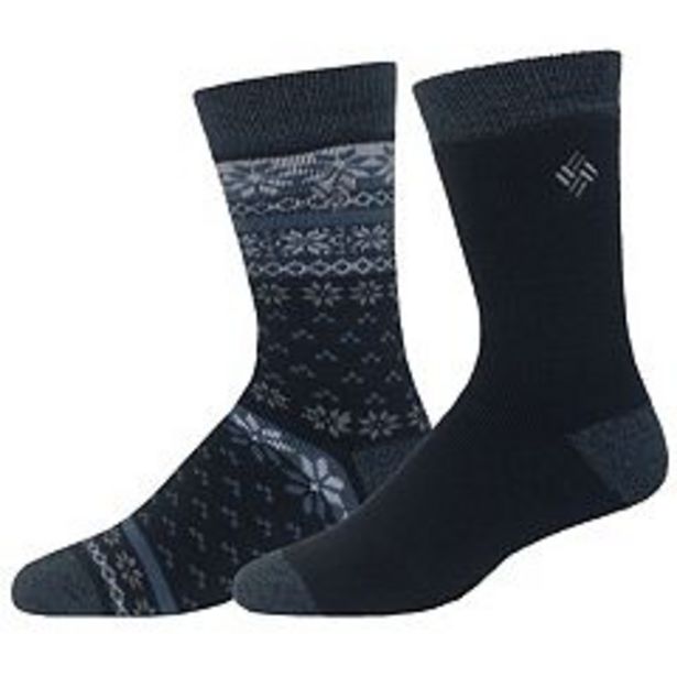 Men's Columbia Thermal Crew Socks deals at $3.5