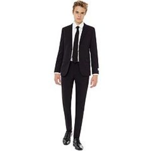 Boys 10-16 OppoSuits Black Knight Solid Suit offers at $79.99 in Kohl's
