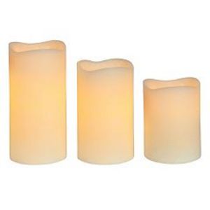 Fitz & Floyd LED Flameless Pillar Candle 3-piece Set offers at $23.99 in Kohl's