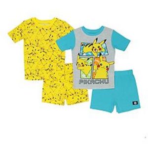 Boys 6-12 Pokemon Pika Overload Tops & Shorts Pajama Set offers at $17.6 in Kohl's