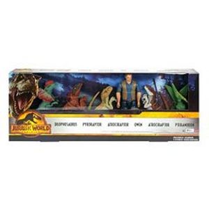 Mattel Jurassic World 6-Pack Basic 12-Inch Figure & Dinosaurs offers at $44.99 in Kohl's