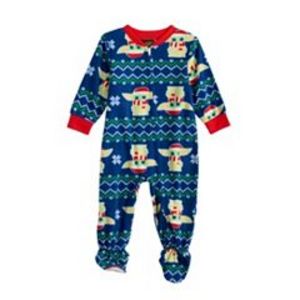 Baby Jammies For Your Families® Star Wars The Mandalorian Grogu Aka Baby Yoda Footed Pajamas offers at $8 in Kohl's
