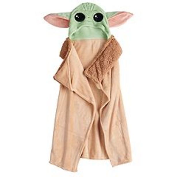 Disney's Star Wars The Mandalorian The Child Hooded Throw by The Big One Kids™ deals at $20.99
