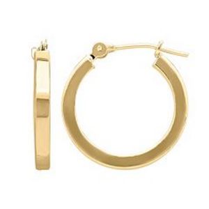 Everlasting Gold 14k Gold Square Hoop Earrings offers at $120 in Kohl's