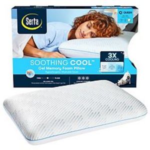 Serta® Soothing Cool Gel Memory Foam Pillow offers at $47.99 in Kohl's