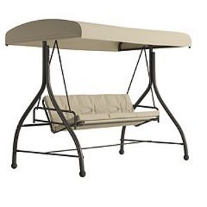 Flash Furniture 3-Seat Outdoor Patio Canopy Swing Bed offers at $609.99 in Kohl's